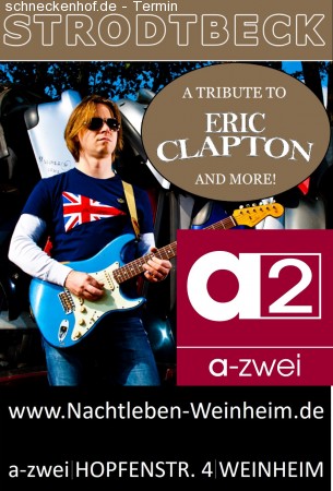 Strodtbeck – A Tribute to Eric Clapton a Werbeplakat