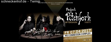 Project Pitchfork Aftershowparty Werbeplakat