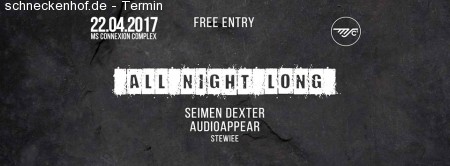 Free ENTRY - Seimen Dexter & Audioappear Werbeplakat