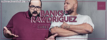 Banks & Rawdriguez | CUBES Club Werbeplakat