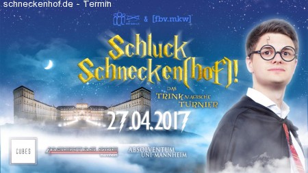 Schluck Schnecken(hof)! - Fotobox Werbeplakat