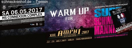 Super Schwarzes Mannheim / & Amphi WarmU Werbeplakat
