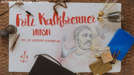 Fritz Kalkbrenner am Hafen 49 Werbeplakat