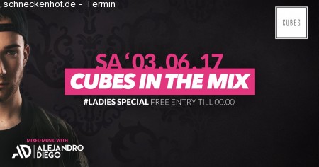 CUBES In The Mix: Ladies Special Werbeplakat