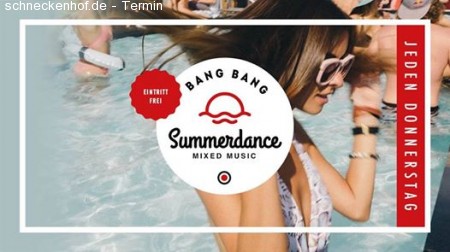 BANG BANG Summerdance Werbeplakat