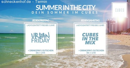 Urban Friday // Summer In The City Werbeplakat