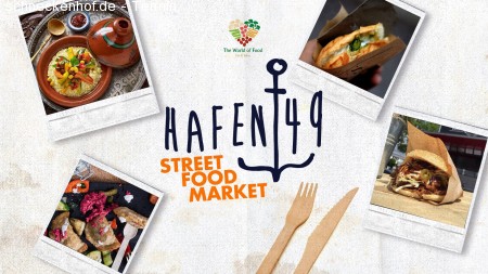 Streetfood Market Werbeplakat