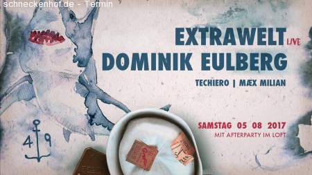Dominik Eulberg&Extrawelt@Hafen Werbeplakat