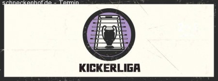 Tischkicker - Start der 3. Kickersaison! Werbeplakat