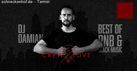 CrewLove pres. DJ Damian Werbeplakat