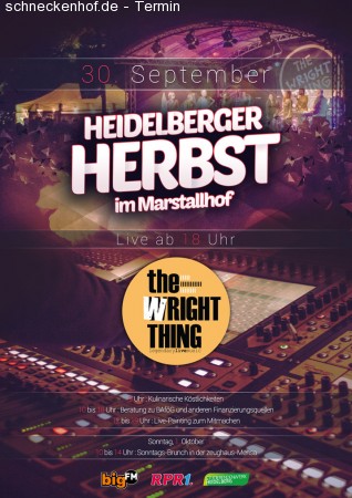 Heidelberger Herbst Werbeplakat