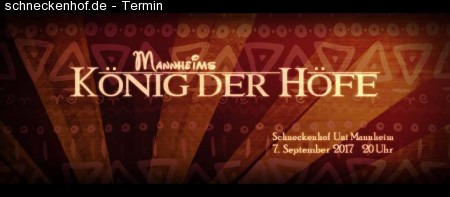 Mannheims König der Höfe Werbeplakat