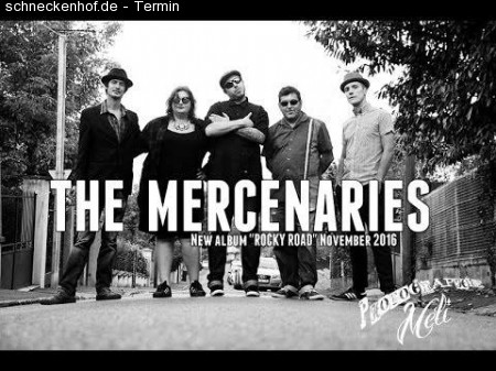 The Mercenaries - Ska Reggae Punk Rock Werbeplakat