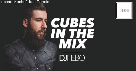 Cubes In The Mix pres. DJ FeBo Werbeplakat