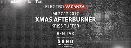Electrovaganza ♥ XMAS Afterburner 2017 Werbeplakat