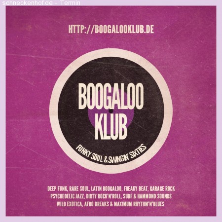 Boogaloo Klub - Silvester Special Werbeplakat