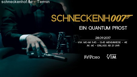 Schneckenh007 - Ein Quantum Prost Werbeplakat