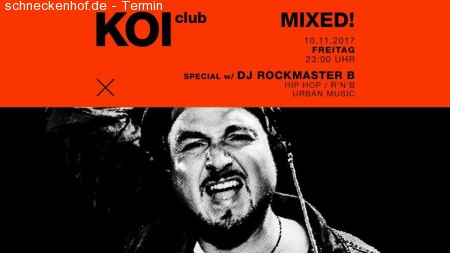 Mixed! Special w/ Rockmaster B /Radio DJ Werbeplakat