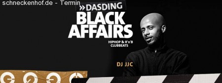 DASDING Black Affairs Party Werbeplakat